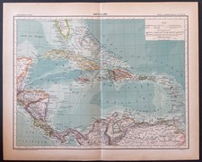 Antilles Victor Huot Carte