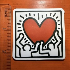 Keith Haring Love Sticker