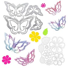 2 Sets Tampon Scrapbooking Dies Scrapbooking Matrice Decoupe Scrapbooking pou...