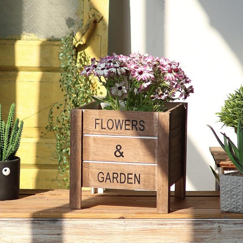 Jardinière bois amovible - jardinière,