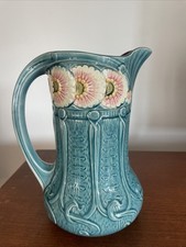 Pichet Barbotine Art Déco