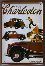Plaque métal CITROËN 2 CV