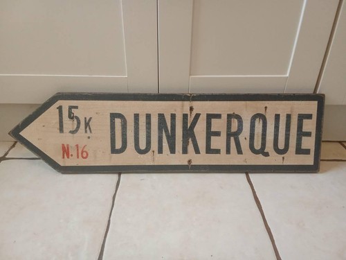 Panneau ww2 road sign - road,