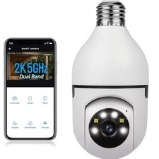 Ampoule Caméra Sécurité 2K