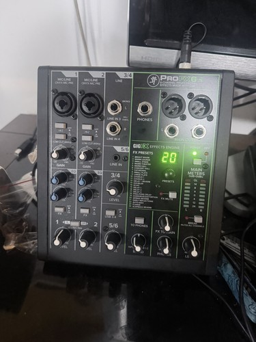 Mackie pro fx6 channel - mackie,