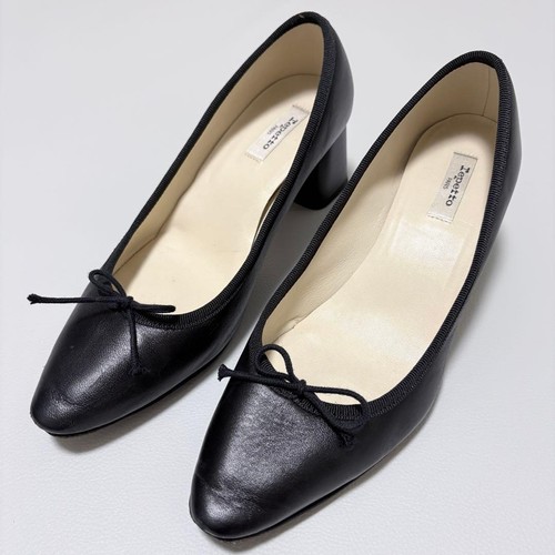 Repetto pumps black leather - pumps,
