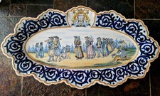 HB Quimper - Plat faience