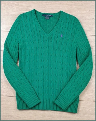 Pull torsadé vert émeraude - -,