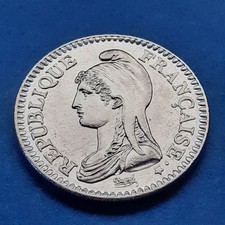 Pièce de 1 franc commémorative République 1992 nickel qualité SUP nettoyée - N°5