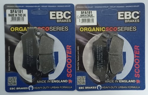 Plaquettes frein avant ebc - plaquettes,