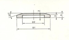 9 × Obturateur Aluminium KF20