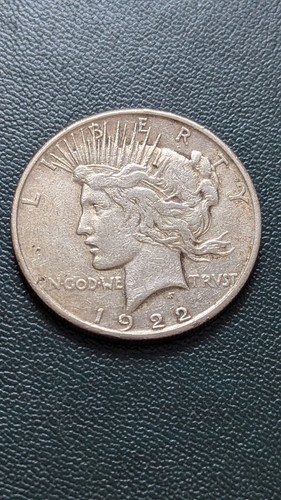 Etats unis pièce 1922 peace - etats-unis,