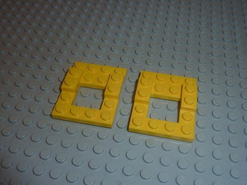Lego car base yellow x - lego,