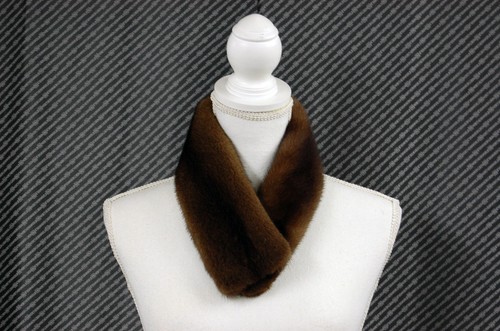 écharpe luxe fourrure - en,