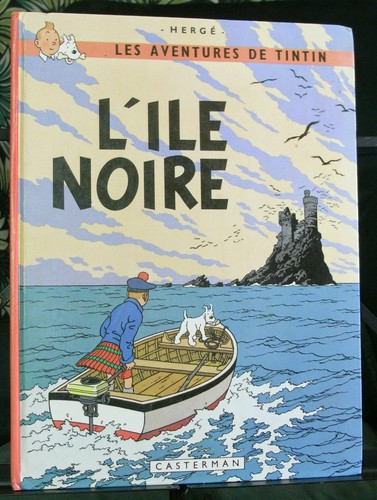 île noire tintin 7 - -,