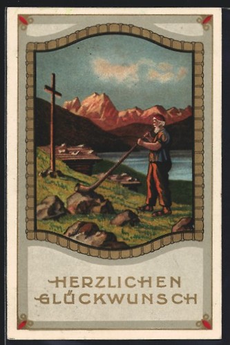 Souffleur cor des alpes - souffleur,