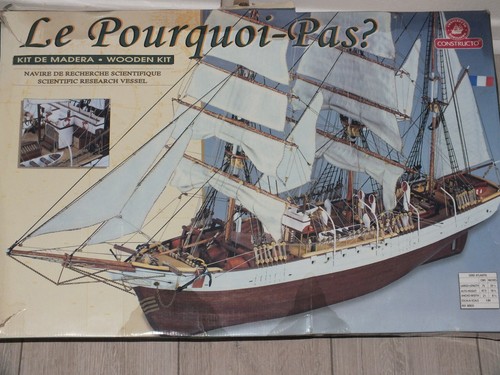 Grande maquette bois bateau - grande,