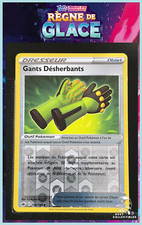 Carte Pokémon Gants Désherbants 155/198 Reverse EB06 Regne de Glace FR