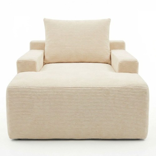 Fauteuil lounge velours - fauteuil, en