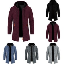 Veste trench-coat long homme