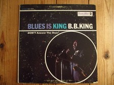 US Edition/B.B. King/ BB King/ Blues Is King/ Bluesway/ BLS-6001/Light Blue Box