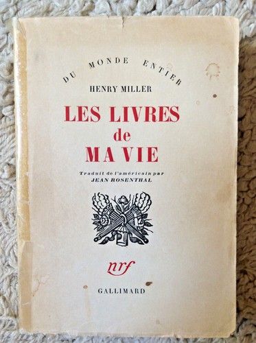 Henry miller les livres - livres, de