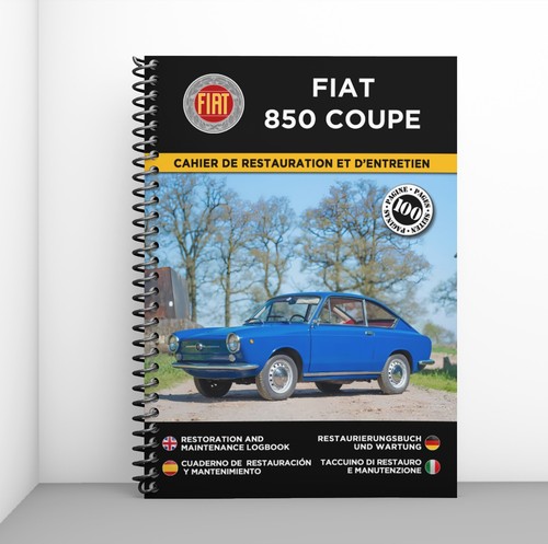 Fiat 850 coupé cahier - :,