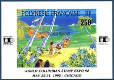 POLYNÉSIE FRANÇAISE BLOC-FEUILLET N° 20 NEUF**