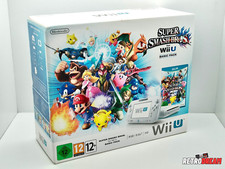 CONSOLE NINTENDO Wii U BLANCHE EN BOITE - PACK SUPER SMASH BROS - BEL ETAT