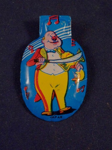 Ancien jouet musical tôle