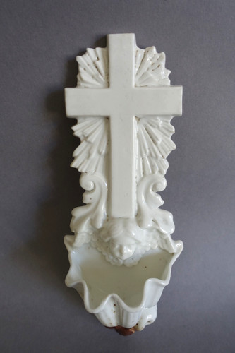 Bénitier porcelaine de - bénitier,