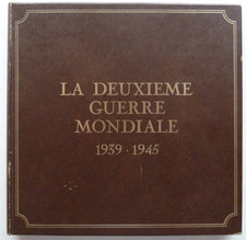 La deuxieme guerre mondiale | André Chamson | livret + 5 disques 33t | musiques