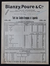 Publicité Plume BLANZY POURE