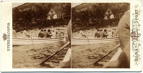 Stereocard rome men boat - men, in