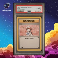 Carte Pokémon Leo 1ere edition 91/102 Set de base PSA 10 Française