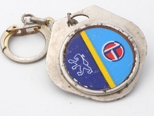 PORTE CLÉS ANCIEN - KEYCHAIN - AUTOMOBILE - PEUGEOT TALBOT