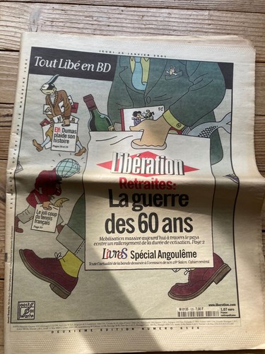 Libération avec couverture - avec, de