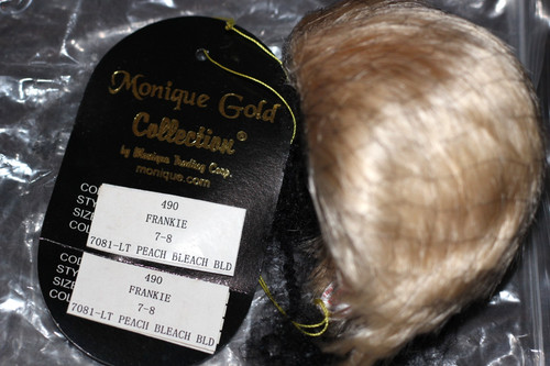 Doll wig monique gold - doll,