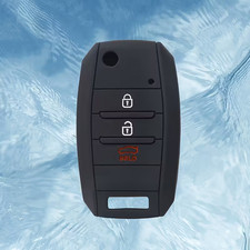 Housse En Silicone Clé KIA Sportage Ceed Rio Picanto Stonic Sorento 3 Touches