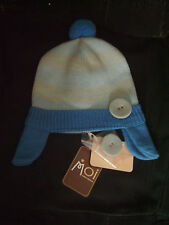 Bonnet en tricot " Moi Bébé Clayeux" bicolore T 12-24 mois neuf+étiquette