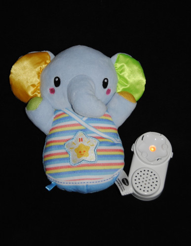 Doudou eléphant bleu - doudou,