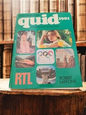 Livre ancien Quid 1981 vintage
