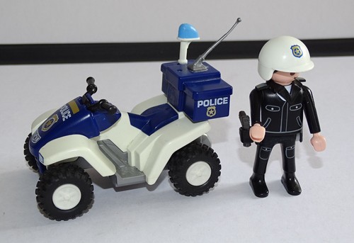 Playmobil police quad - playmobil, a