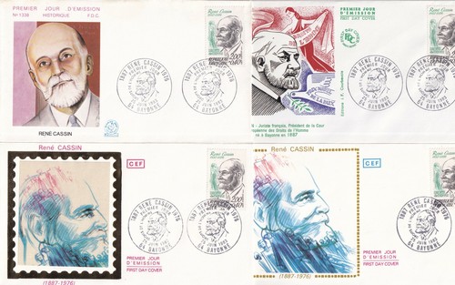 Lot enveloppes 1er jour - de, 4