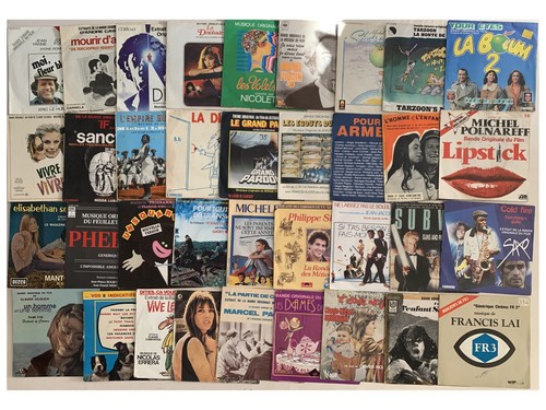 Lot disques 45t special - 68,