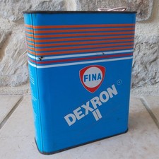 Ancien Bidon d'Huile FINA