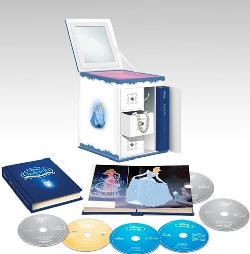 Cinderella trilogy blu ray - cinderella,