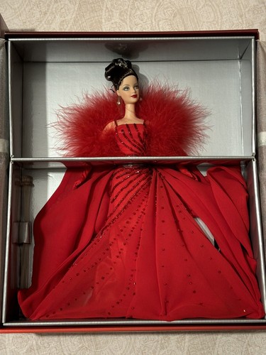 Barbie ferrari red gown - red,