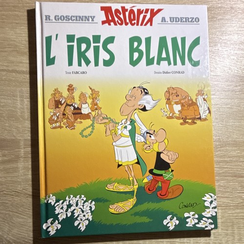 Astérix iris blanc album - l'iris, bd