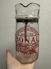 Carafe Publicitaire Gentiane BONAL C.1900